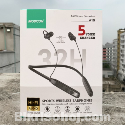 Mobicom Voice Changer Bluetooth Neckband A10